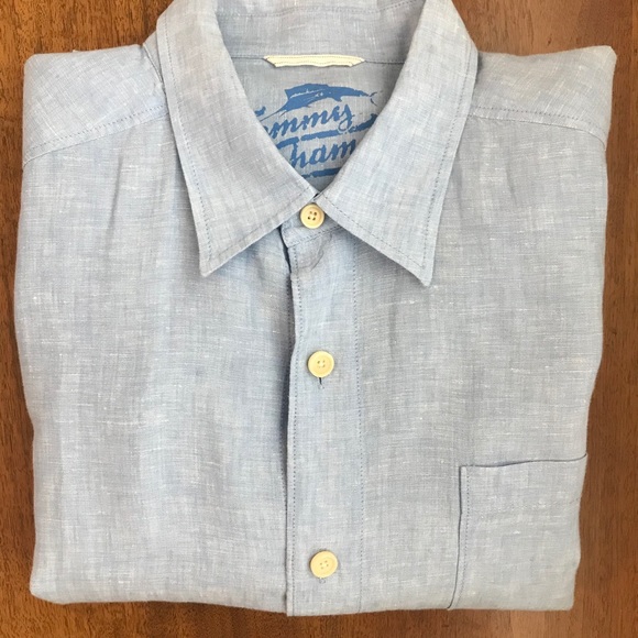 Tommy Bahama 100% Linen Relaxed Fit Shirt - Picture 2 of 8